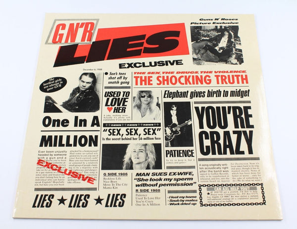 Guns N' Roses G N' R Lies レコード Guns N' Roses - G N' R Lies - recordroom