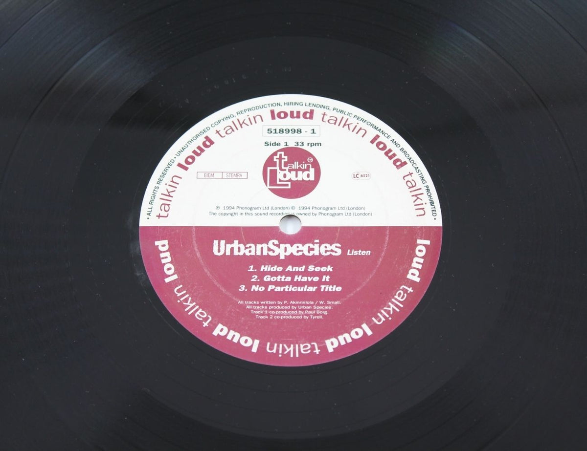 Urban Species - Listen