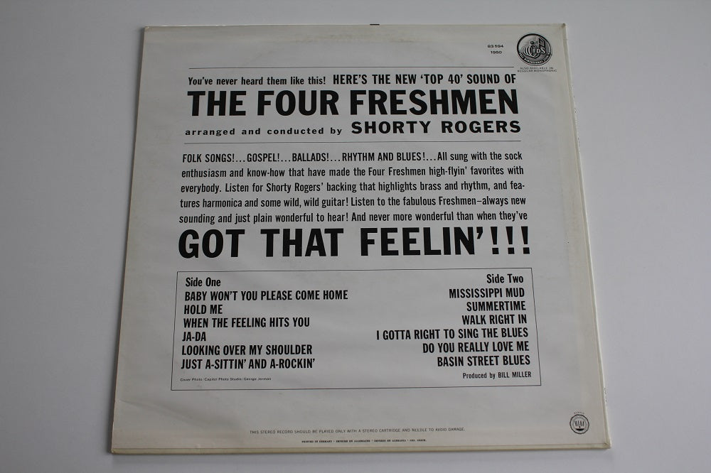 The Four Freshmen - The Four Freshmen Got That Feelin&#39;