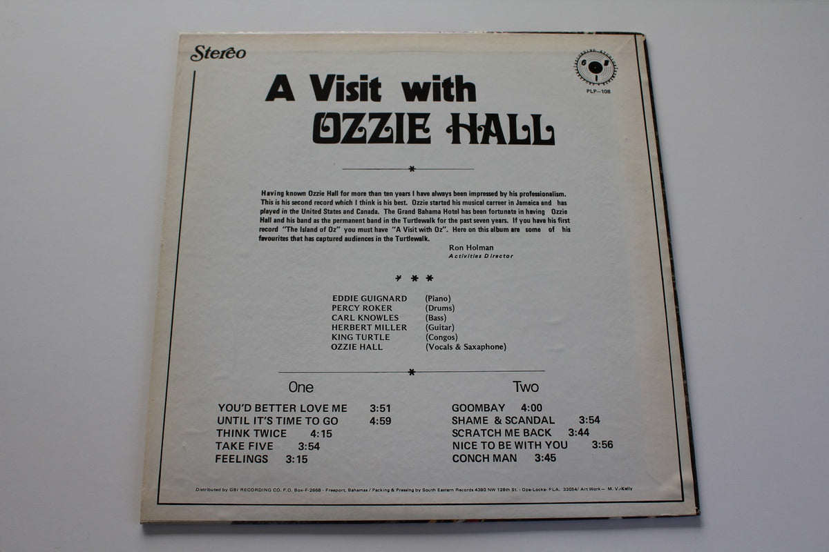 Ozzie Hall - A Visit With