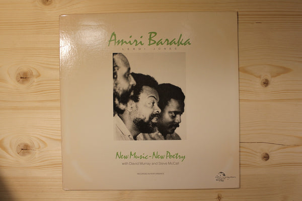 Amiri Baraka (Leroi Jones) - New Music-New Poetry - recordroom