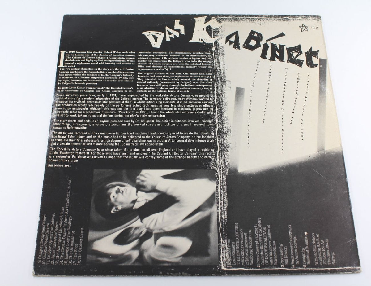 Bill Nelson - Das Kabinett (Soundtrack &quot;The Cabinet Of Doctor Caligari&quot;)