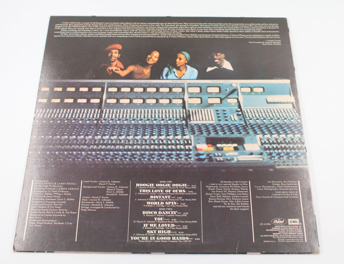 A Taste Of Honey - Same