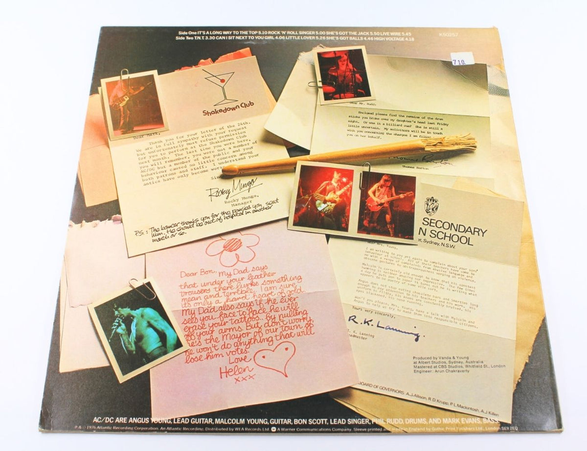 AC/DC - High Voltage