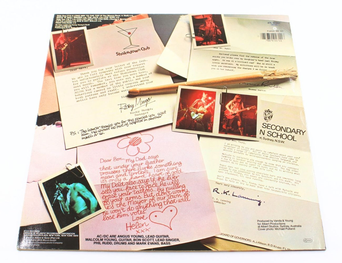 AC/DC - High Voltage
