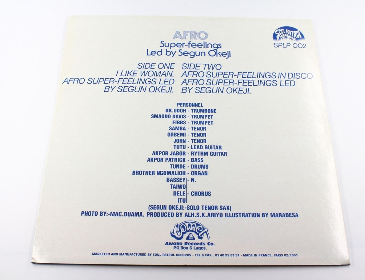 Afro Super-Feelings Led By Segun Okeji - I Like Woman