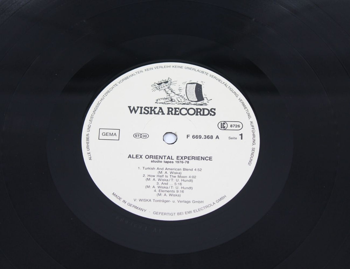 Alex Oriental Experience - Studio Tapes 1976-1978