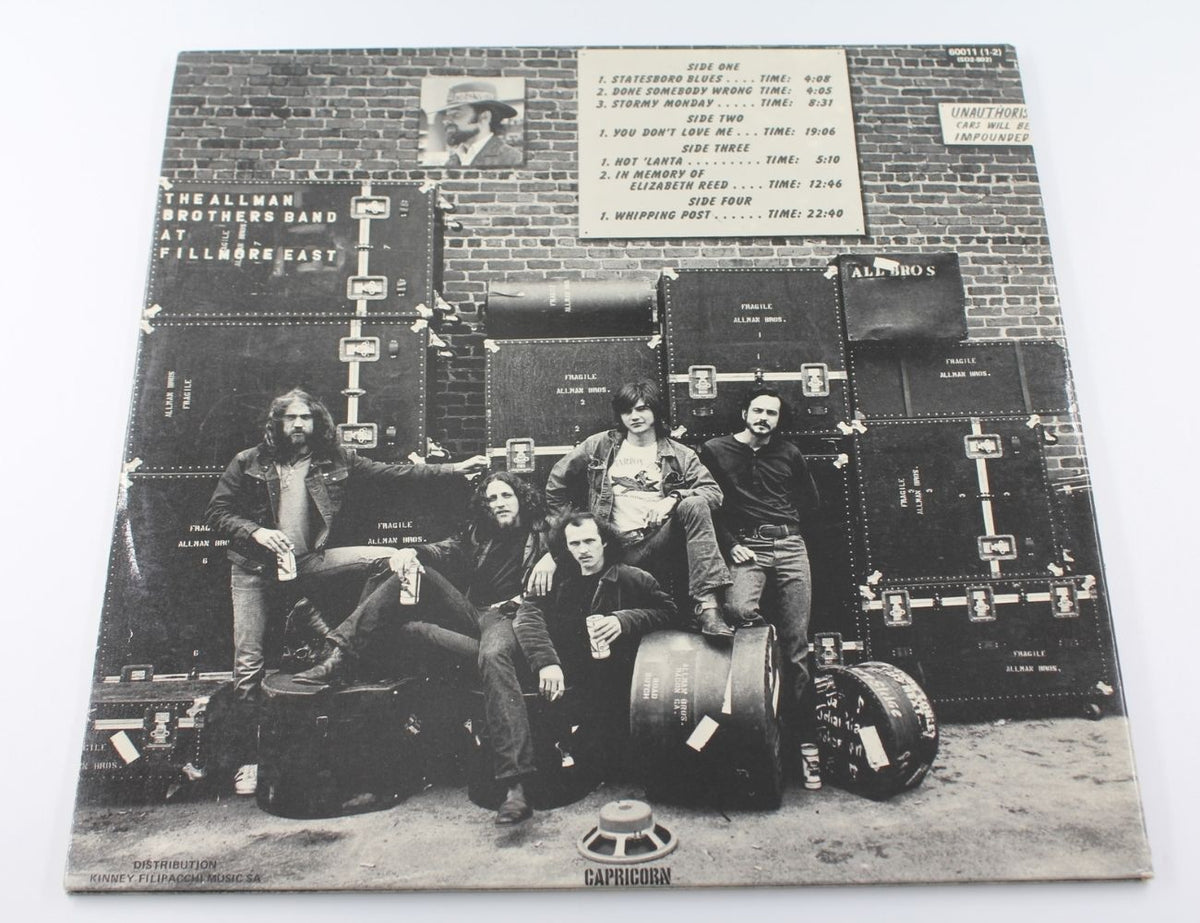 Allman Brothers Band - The Allman Brothers Band At Fillmore East