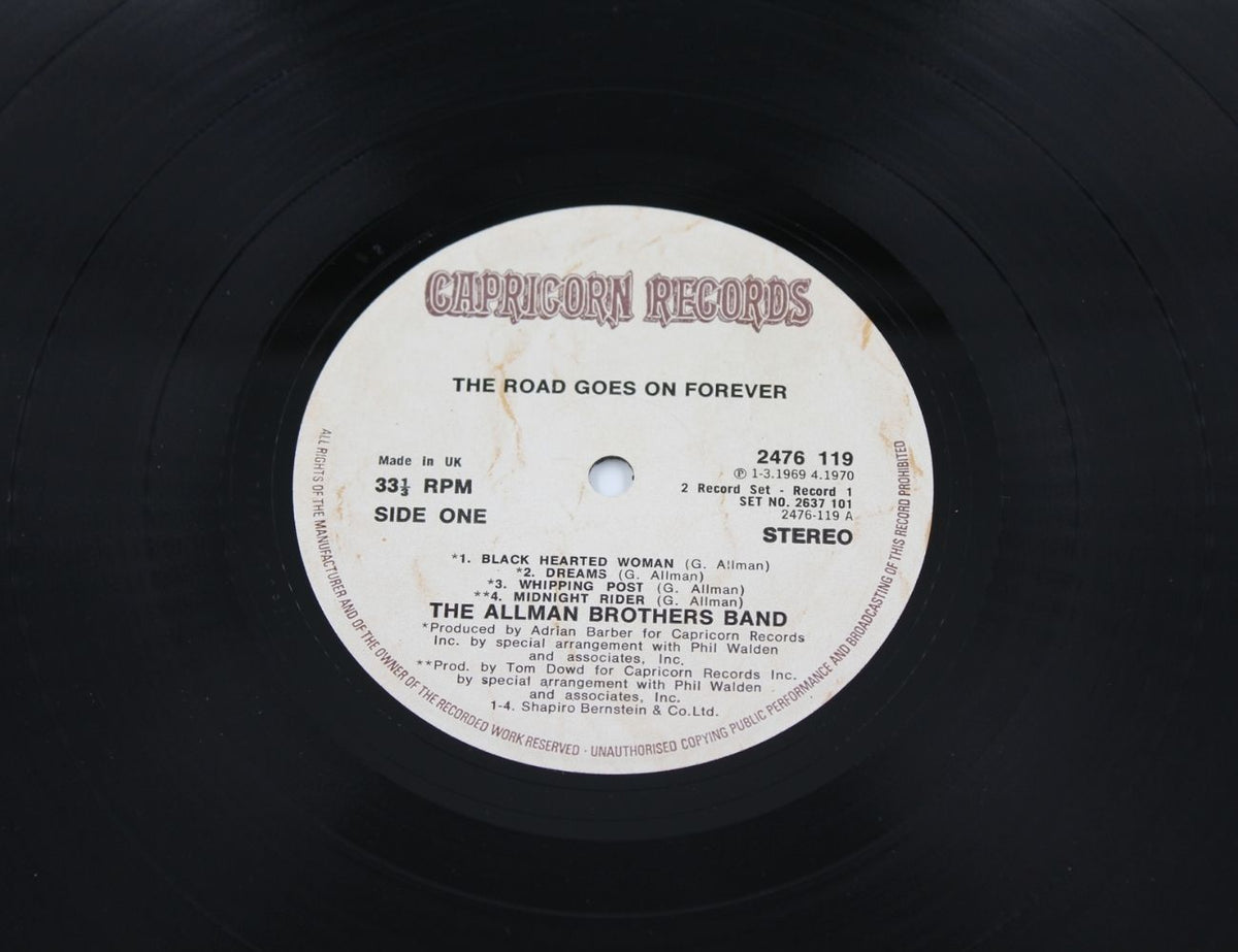 Allman Brothers Band - The Road Goes On Forever