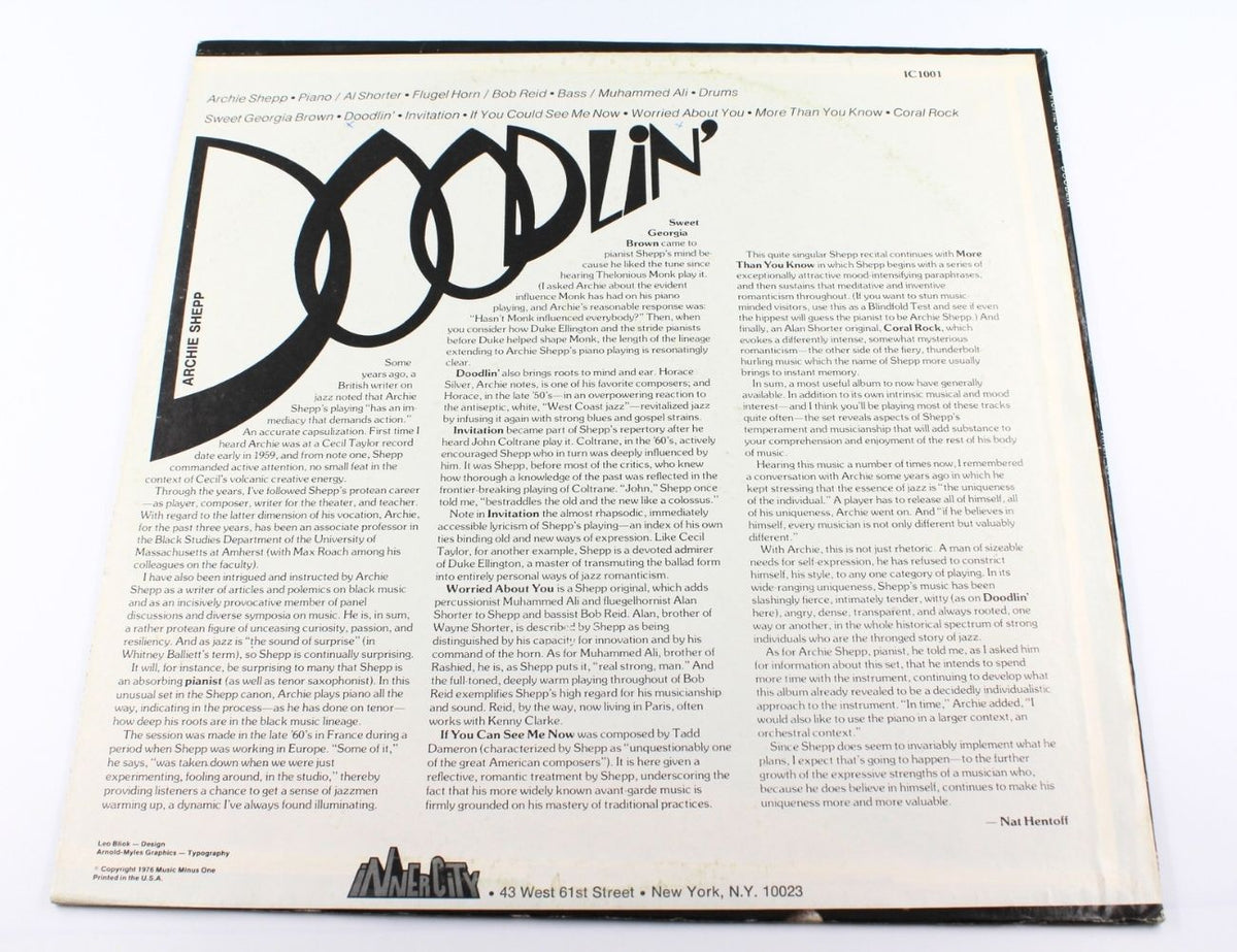 Archie Shepp - Doodlin'