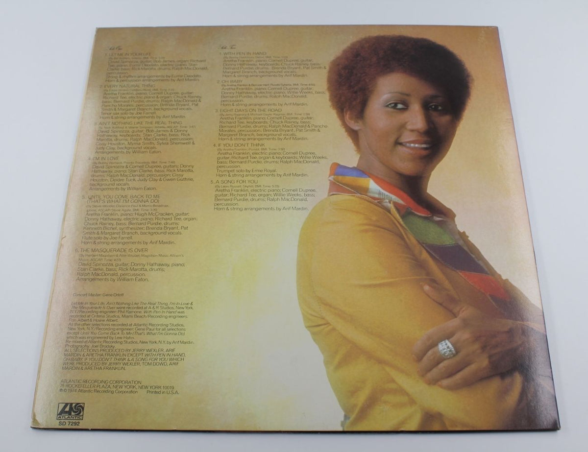 Aretha Franklin - Let Me In Your Life