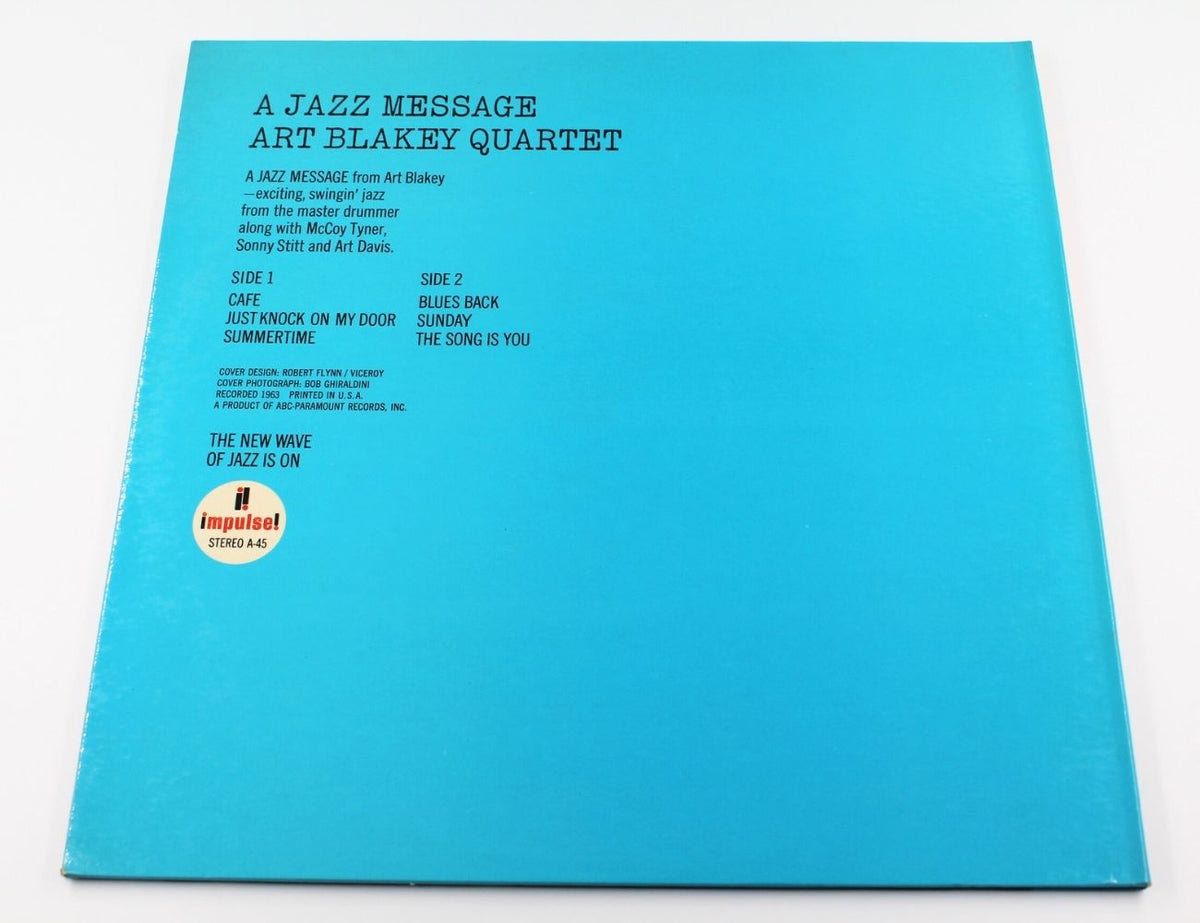 Art Blakey Quartet - A Jazz Message