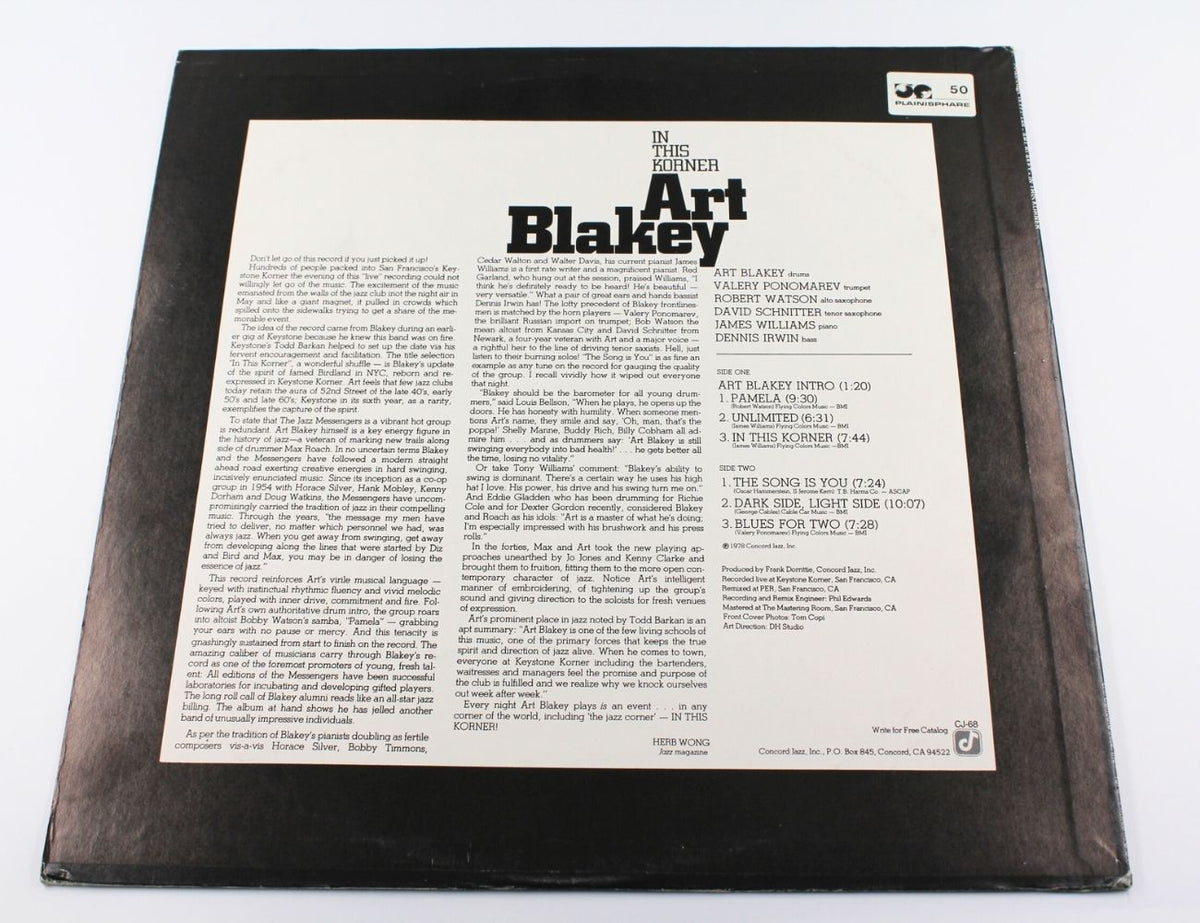 Art Blakey - In This Korner