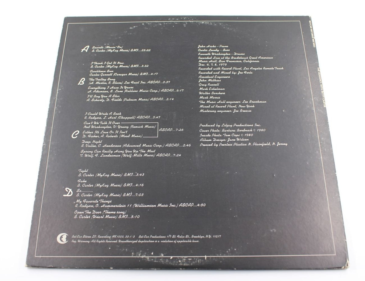 Betty Carter - The Audience With Betty Carter