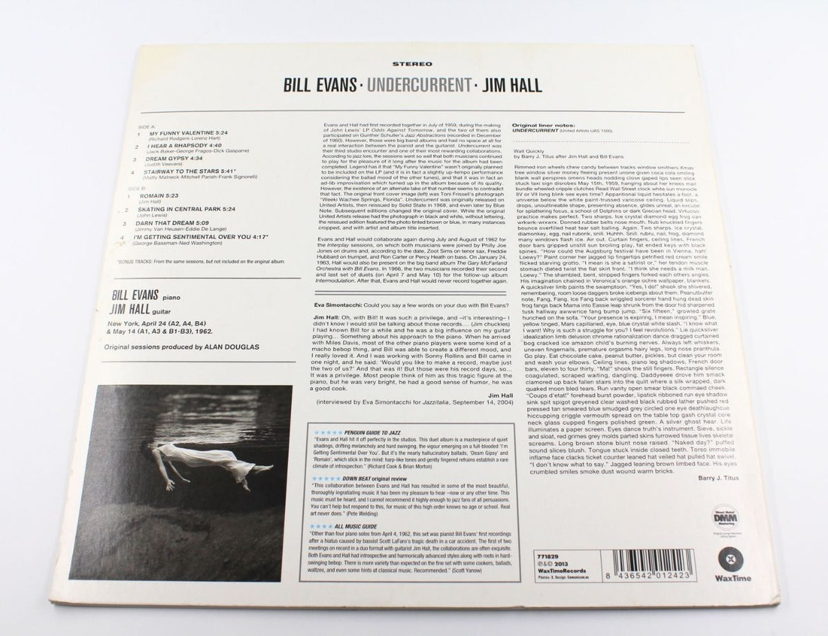 Bill Evans, Jim Hall - Undercurrent