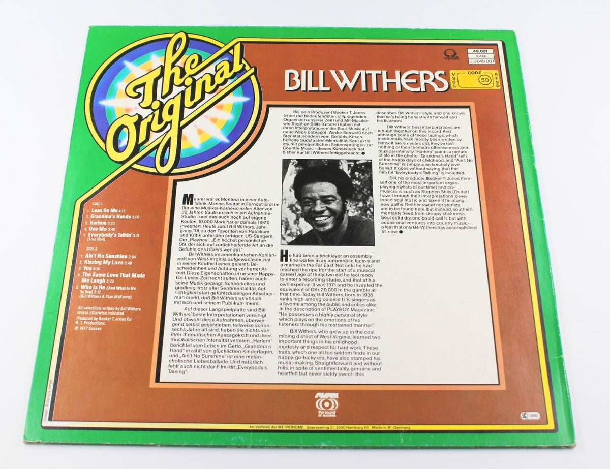 Bill Withers - The Original Bill Withers
