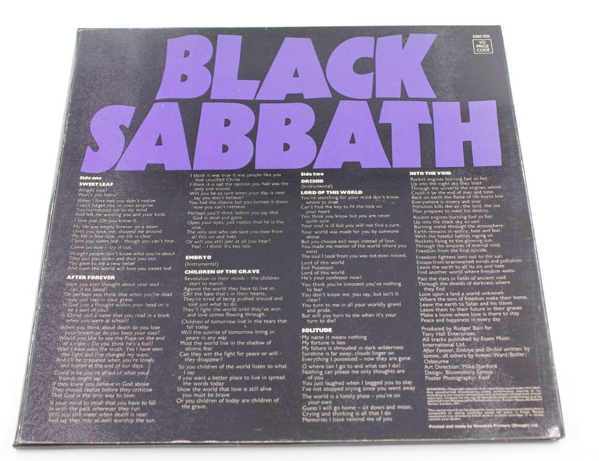 Black Sabbath - Master Of Reality