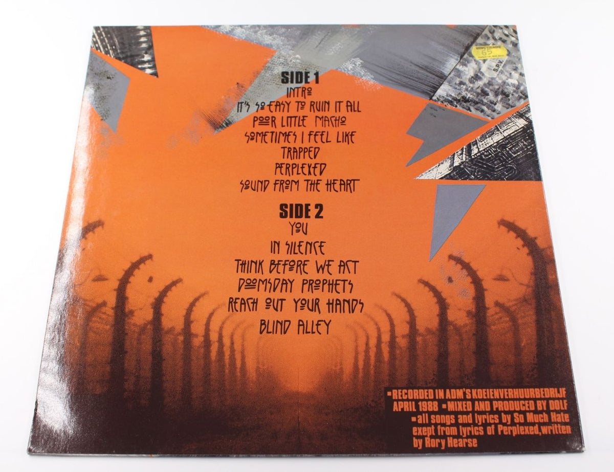 So Much Hate - Blind Alley