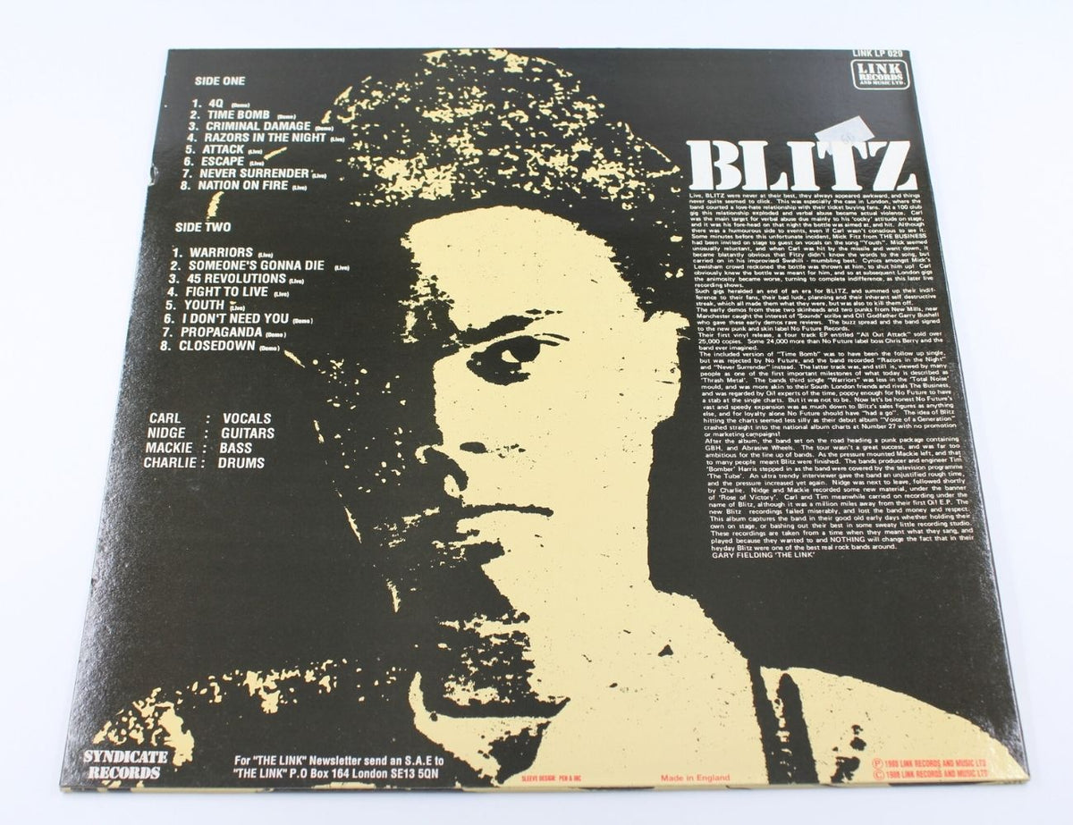 Blitz - Blitzed An All Out Attack