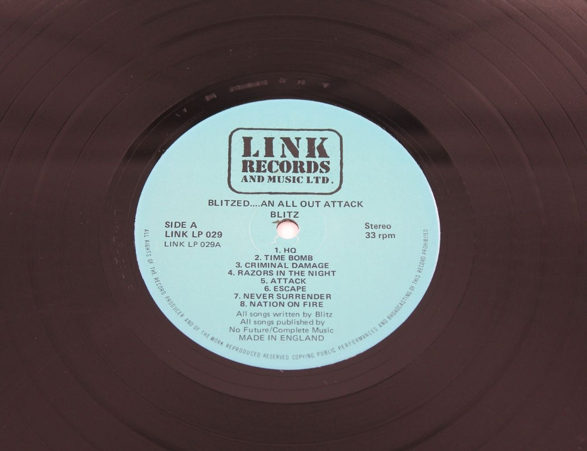 Blitz - Blitzed An All Out Attack