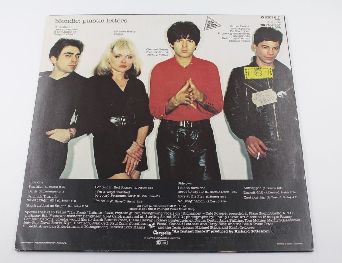 Blondie - Plastic Letters