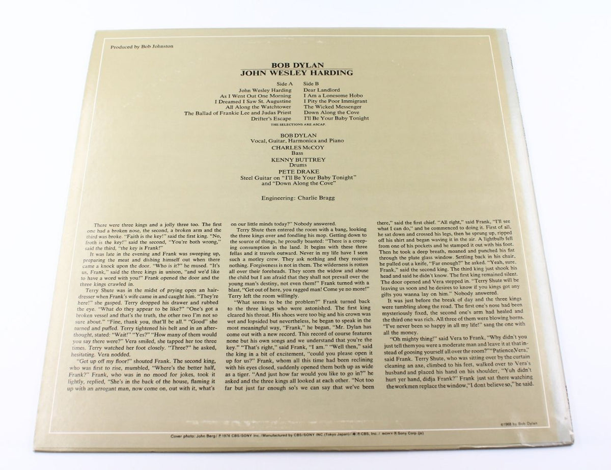 Bob Dylan - John Wesley Harding