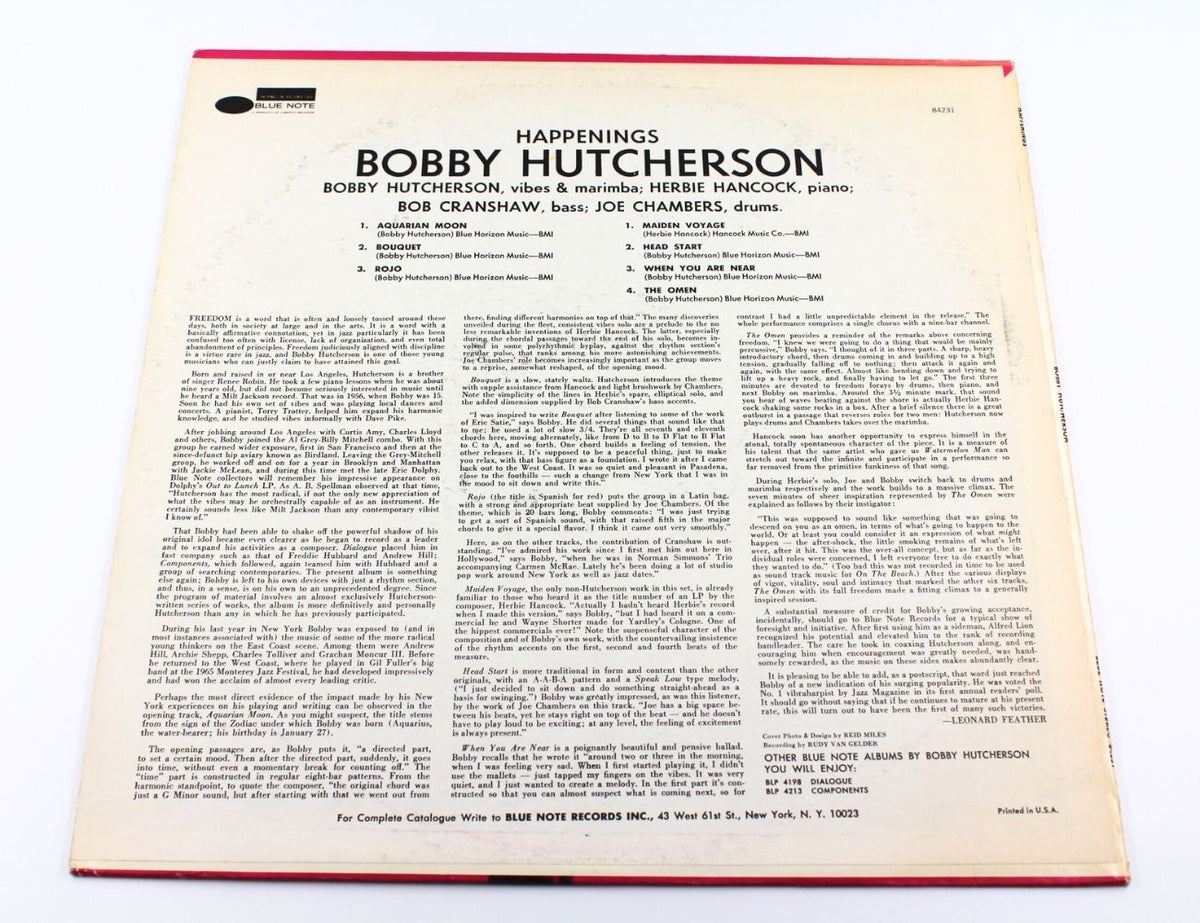 Bobby Hutcherson - Happenings