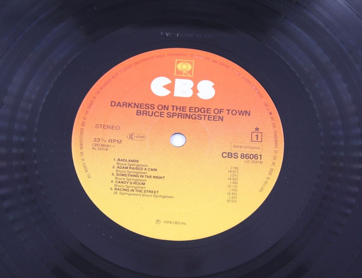 Bruce Springsteen - Darkness On The Edge Of Town - Vinyl LP