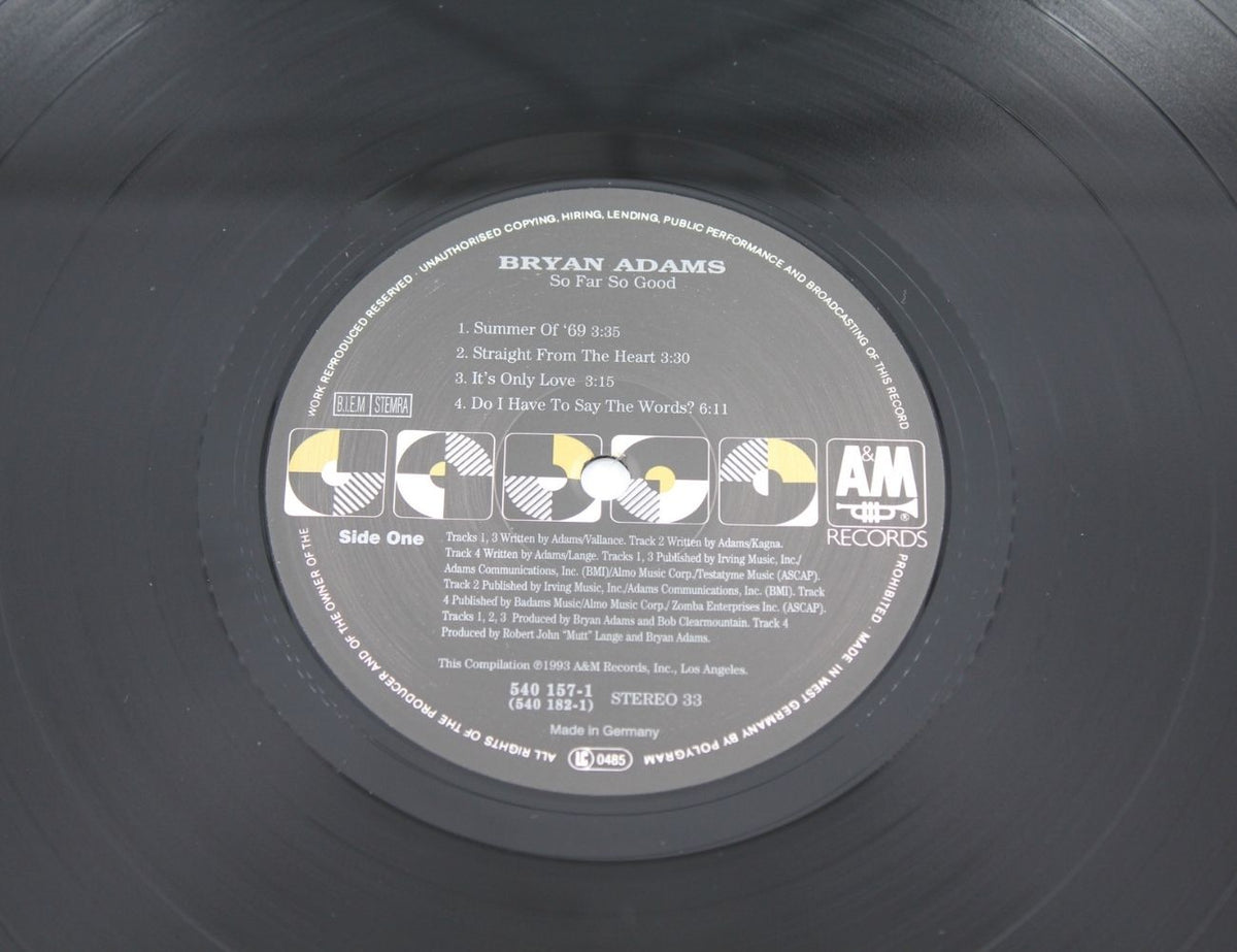 Bryan Adams - So Far So Good