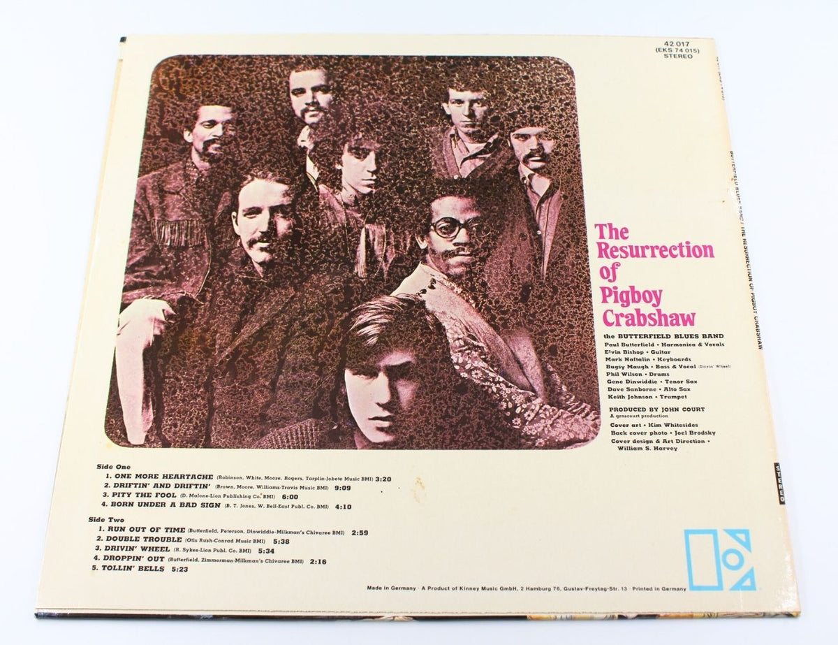 Butterfield Blues Band - The Resurrection Of Pigboy Crabshaw