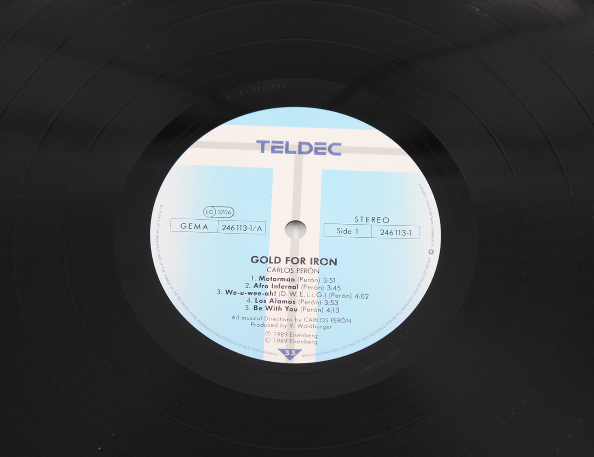 Carlos Peron - Gold For Iron