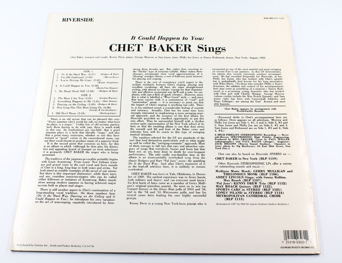 Chet Baker - It Could Happen To You