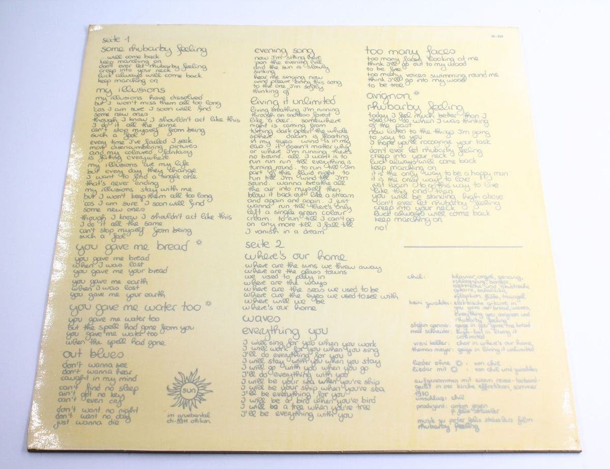 Chil - Rhubarby Feeling