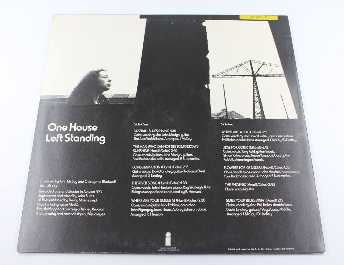 Claire Hamill - One House Left Standing
