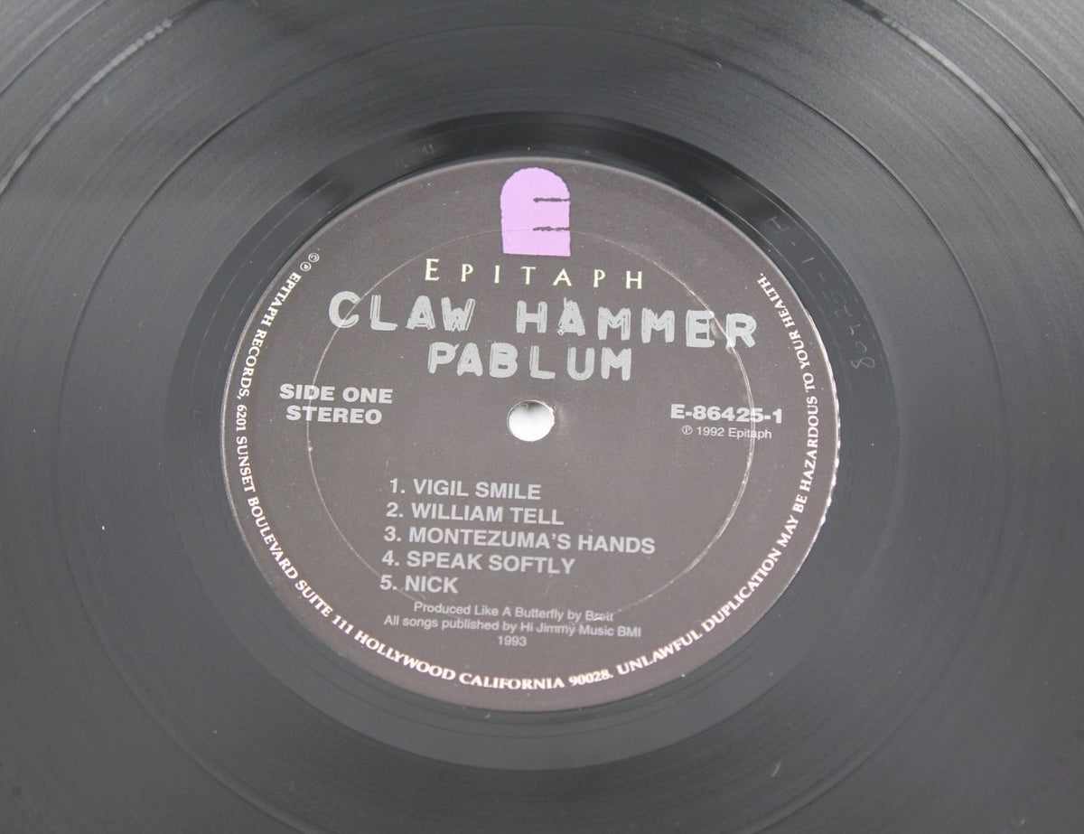 Claw Hammer - Pablum