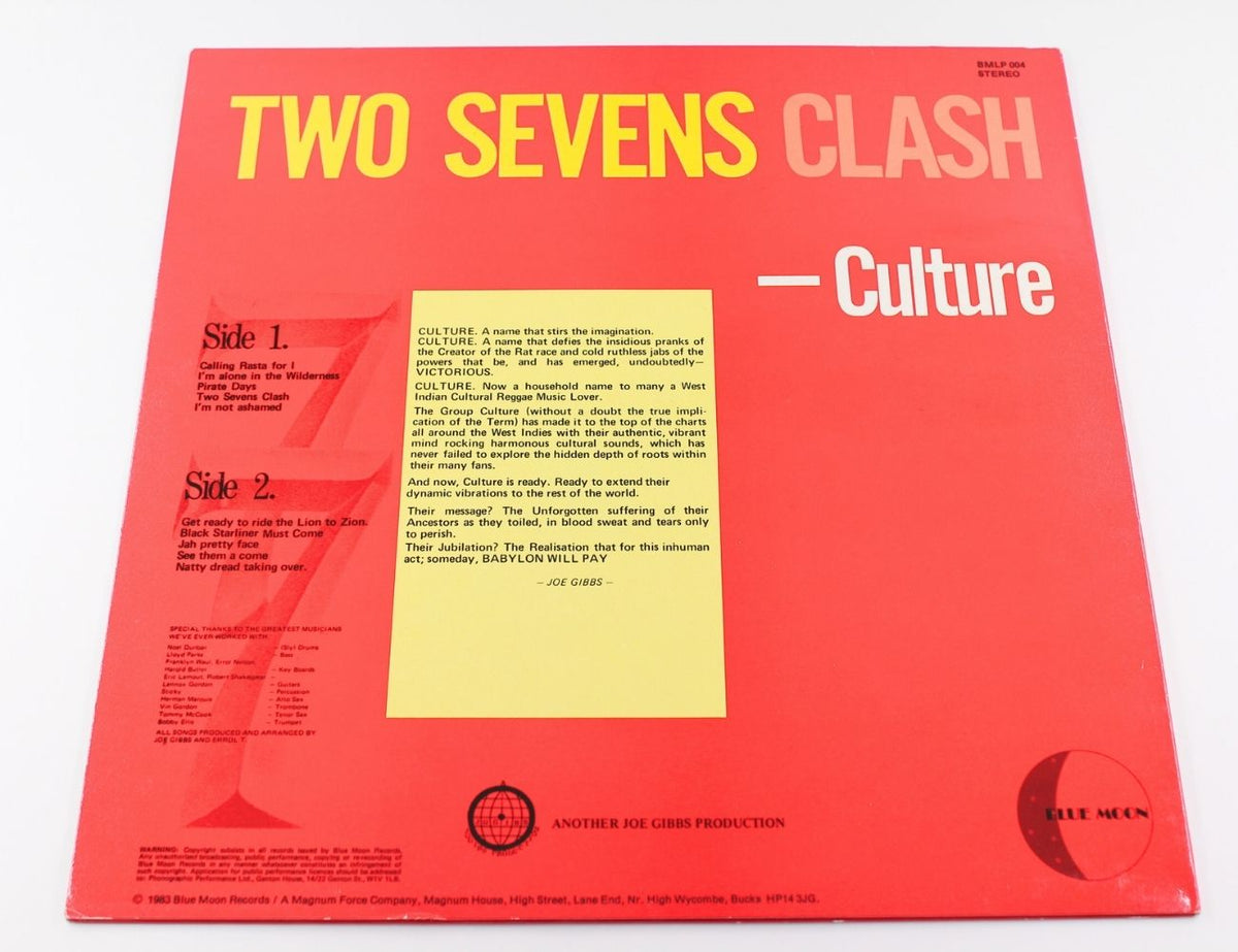 Culture - Two Sevens Clash