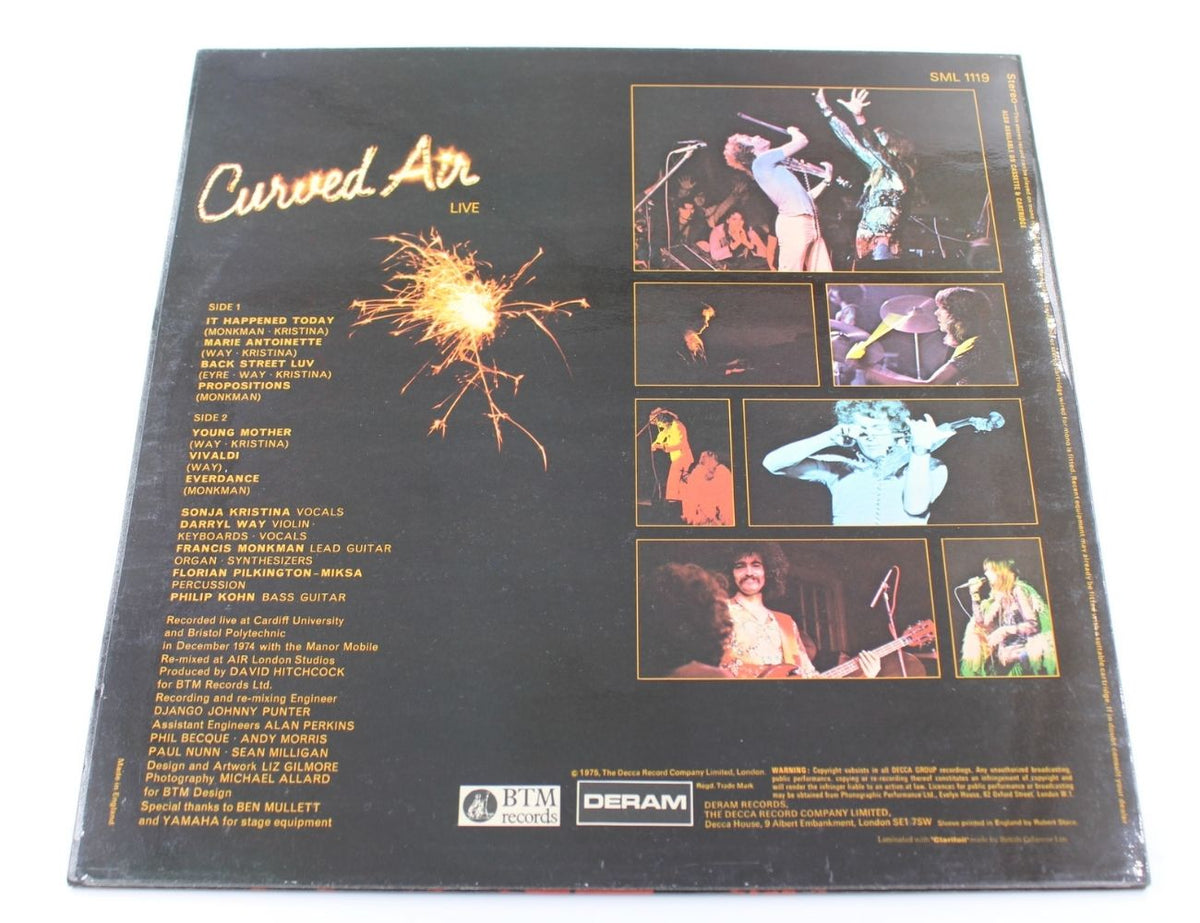 Curved Air - Curved Air Live