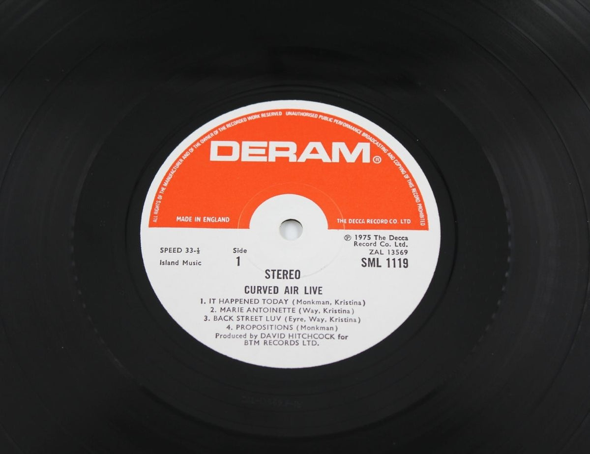 Curved Air - Curved Air Live