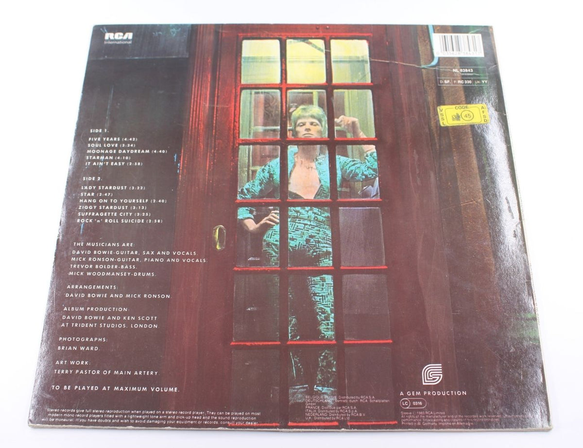 David Bowie - The Rise And Fall Of Ziggy Stardust And The Spiders From Mars