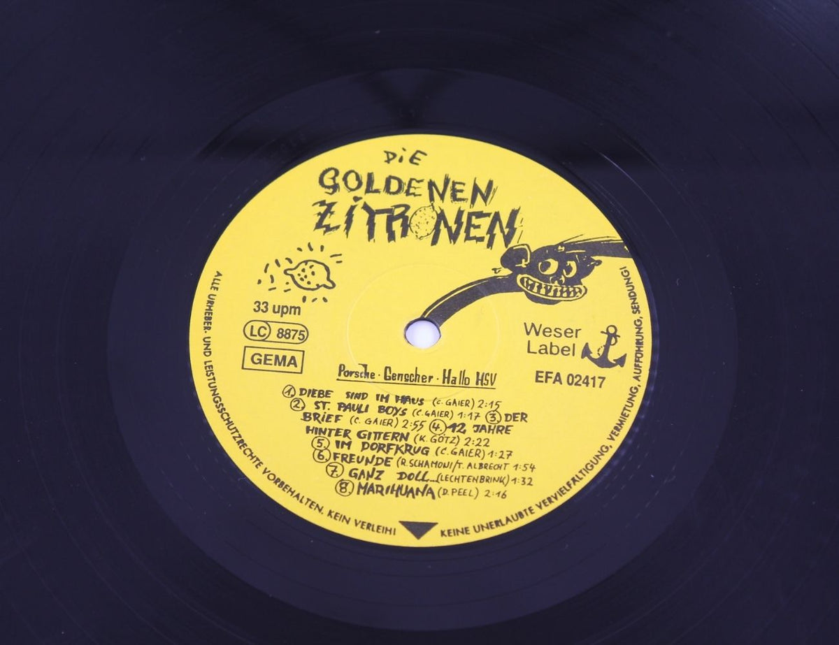 Die Goldenen Zitronen - Porsche, Genscher, Hallo HSV