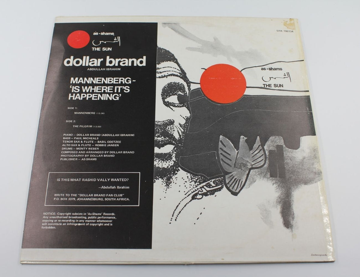 Dollar Brand - Mannenberg - 'Is Where It's Happening'