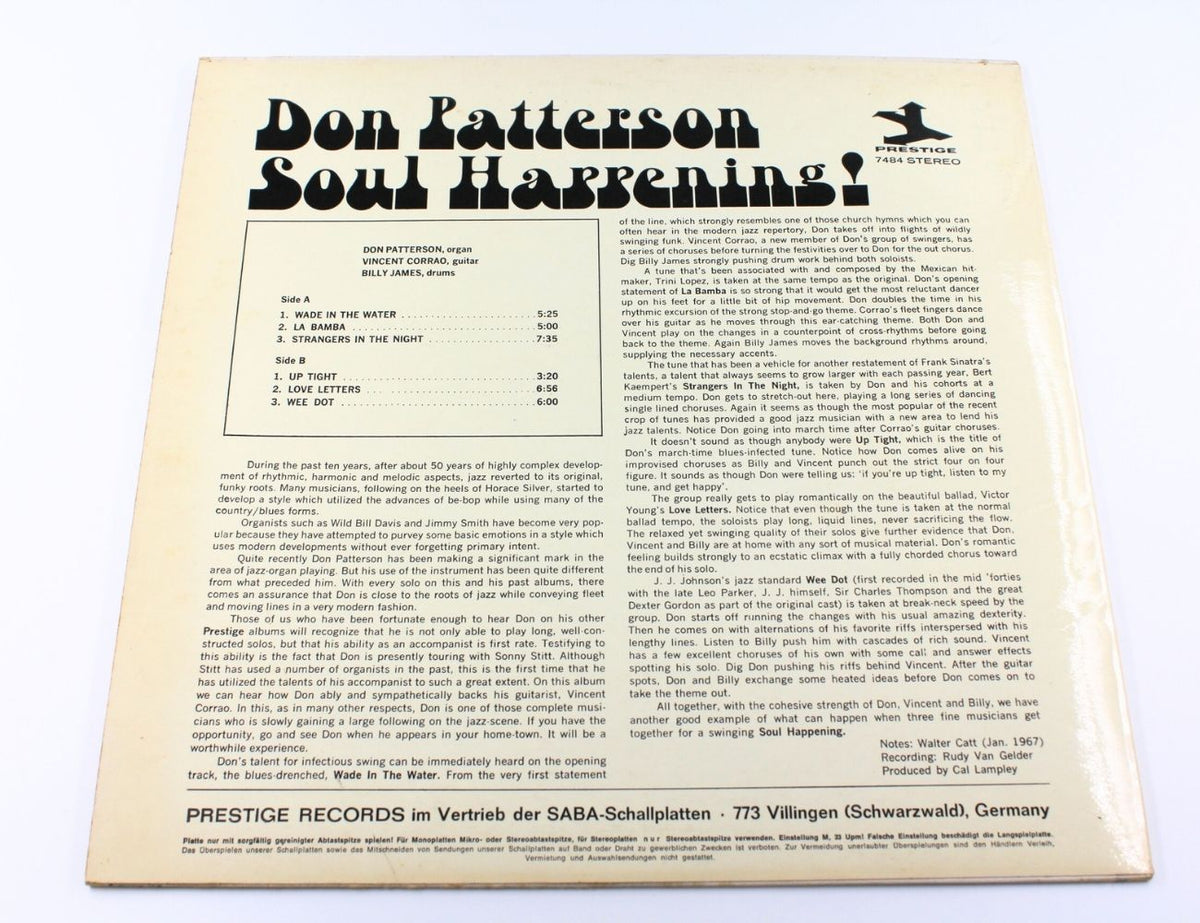 Don Patterson - Soul Happening!