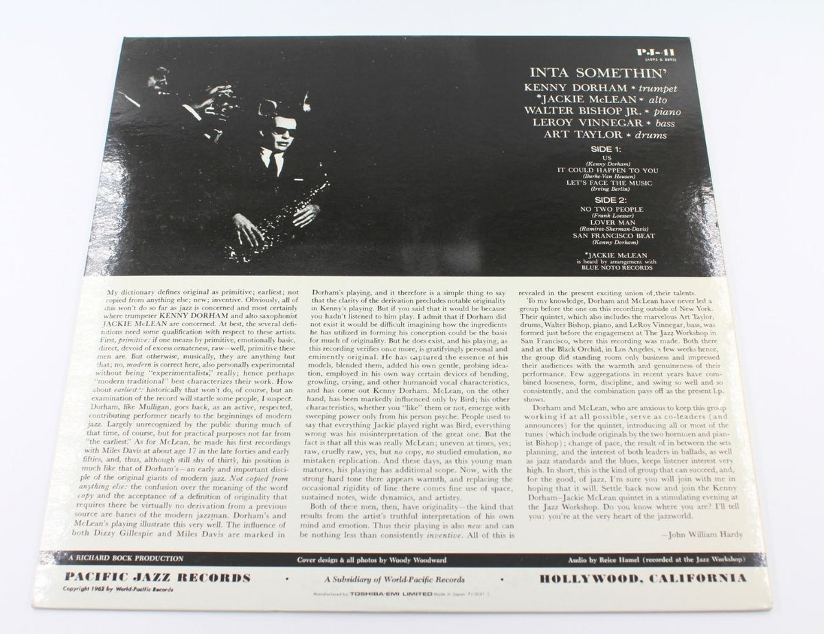 Kenny Dorham & Jackie McLean - Inta Somethin'