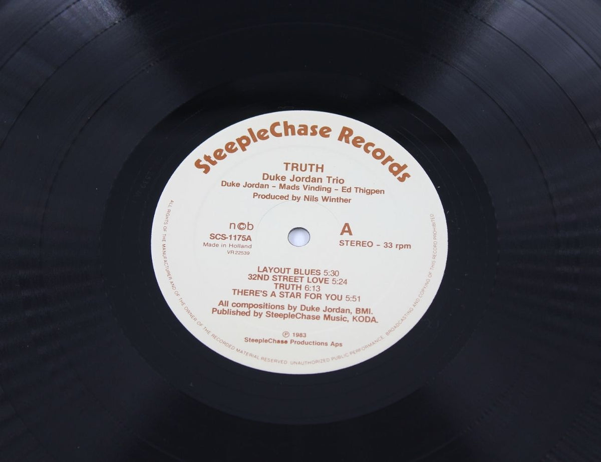 Duke Jordan Trio - Truth