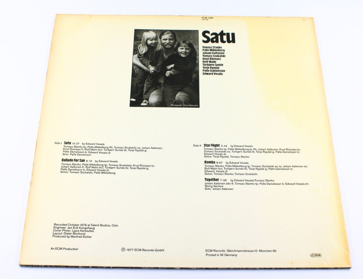 Edward Vesala - Satu