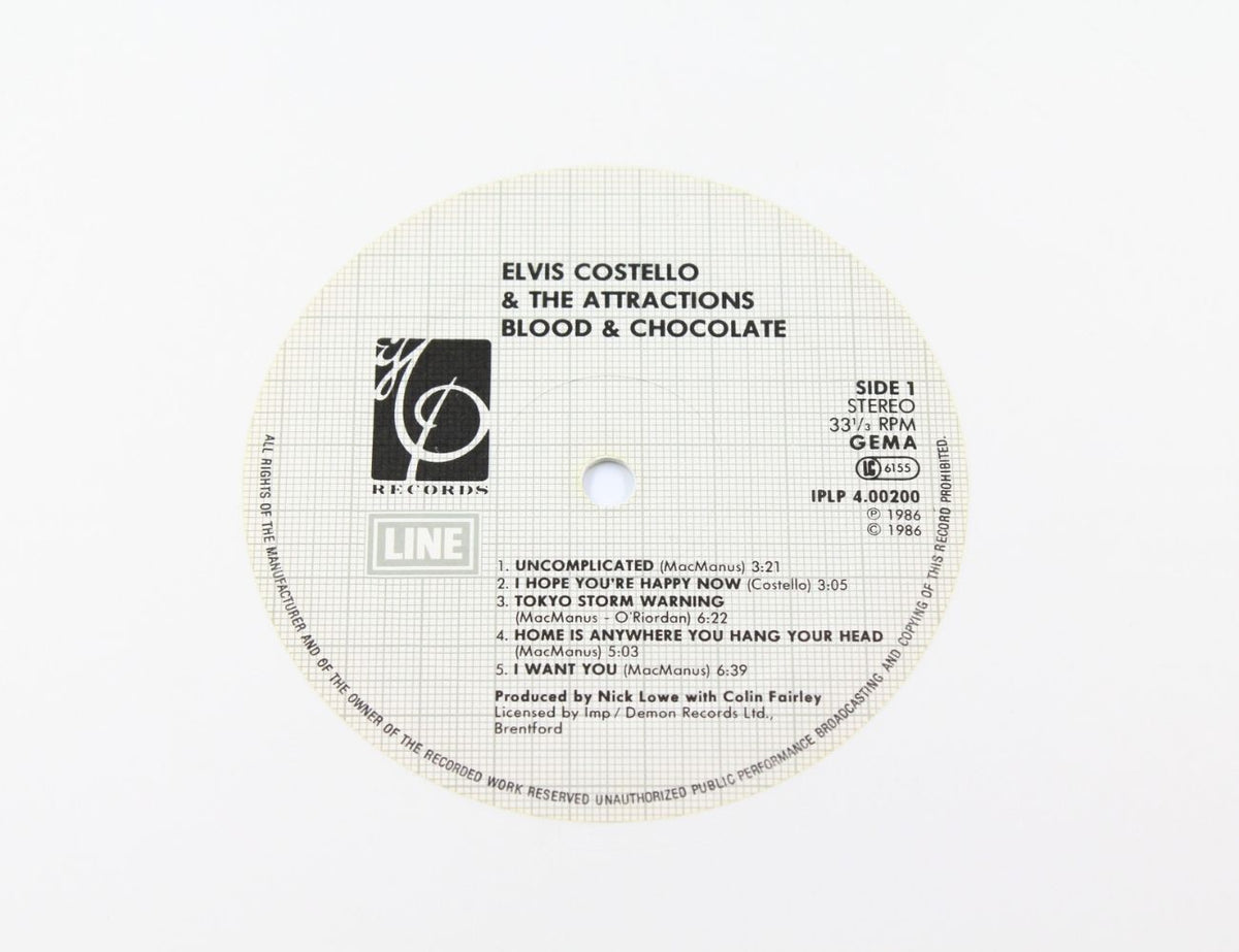 Elvis Costello And The Attractions - Blood & Chocolate