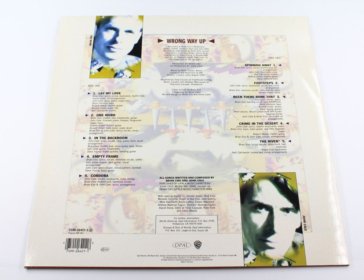 Eno / Cale - Wrong Way Up