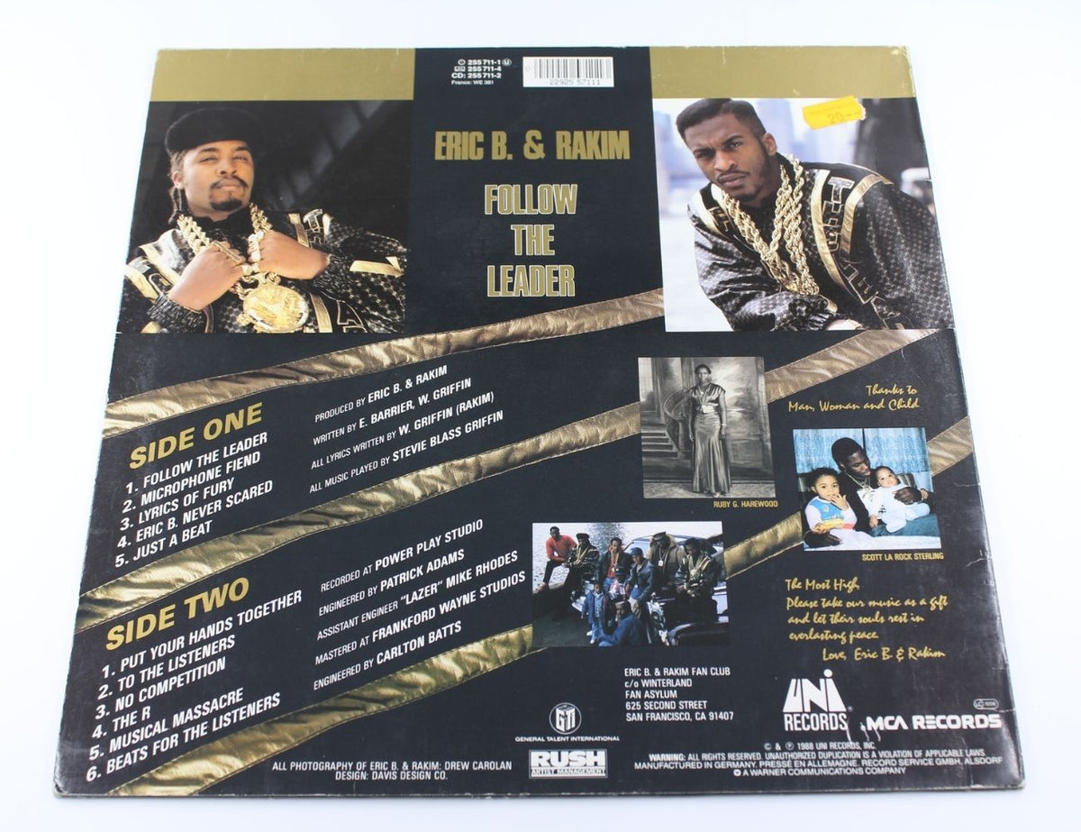 Eric B. &amp; Rakim - Follow The Leader