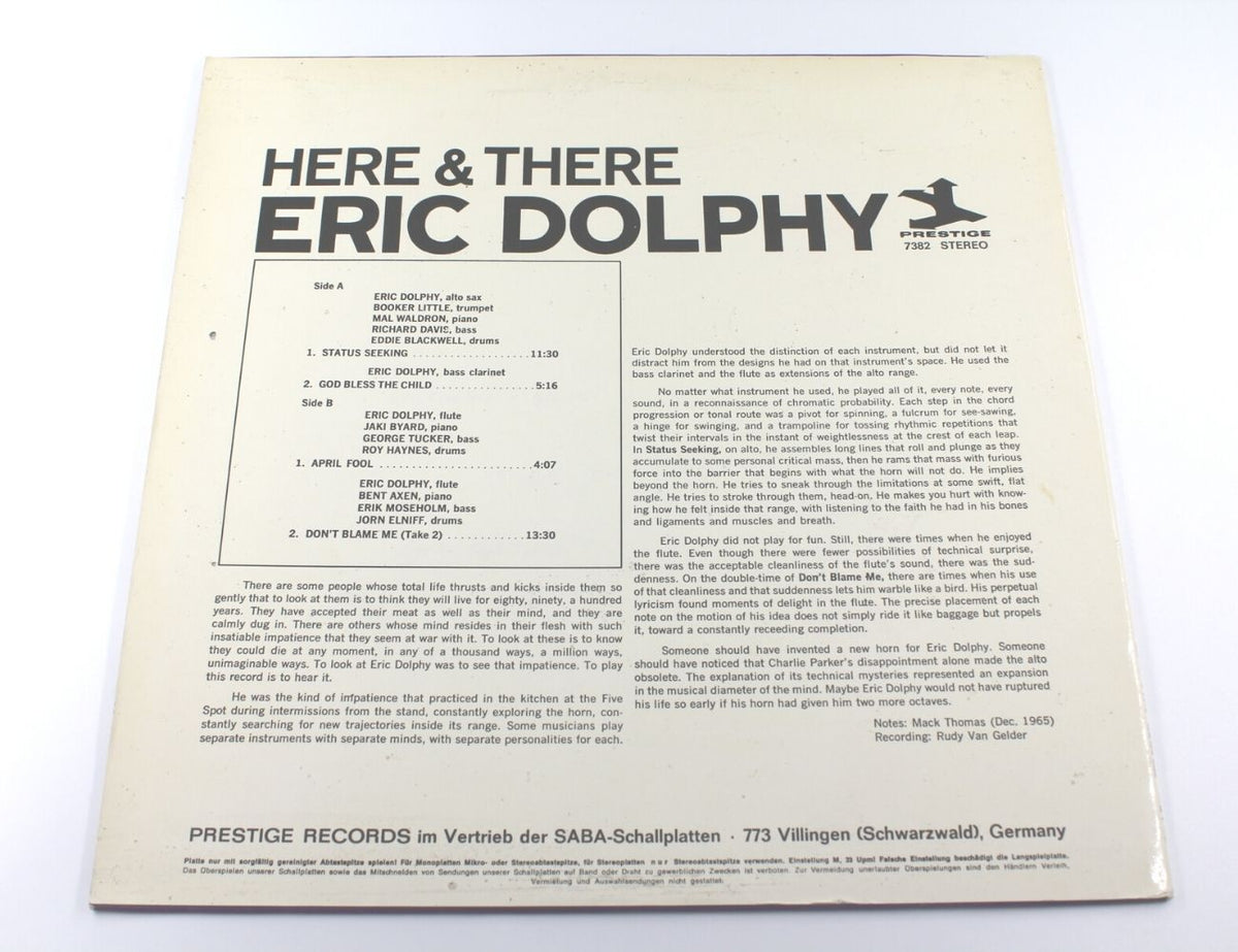 Eric Dolphy - Here And There