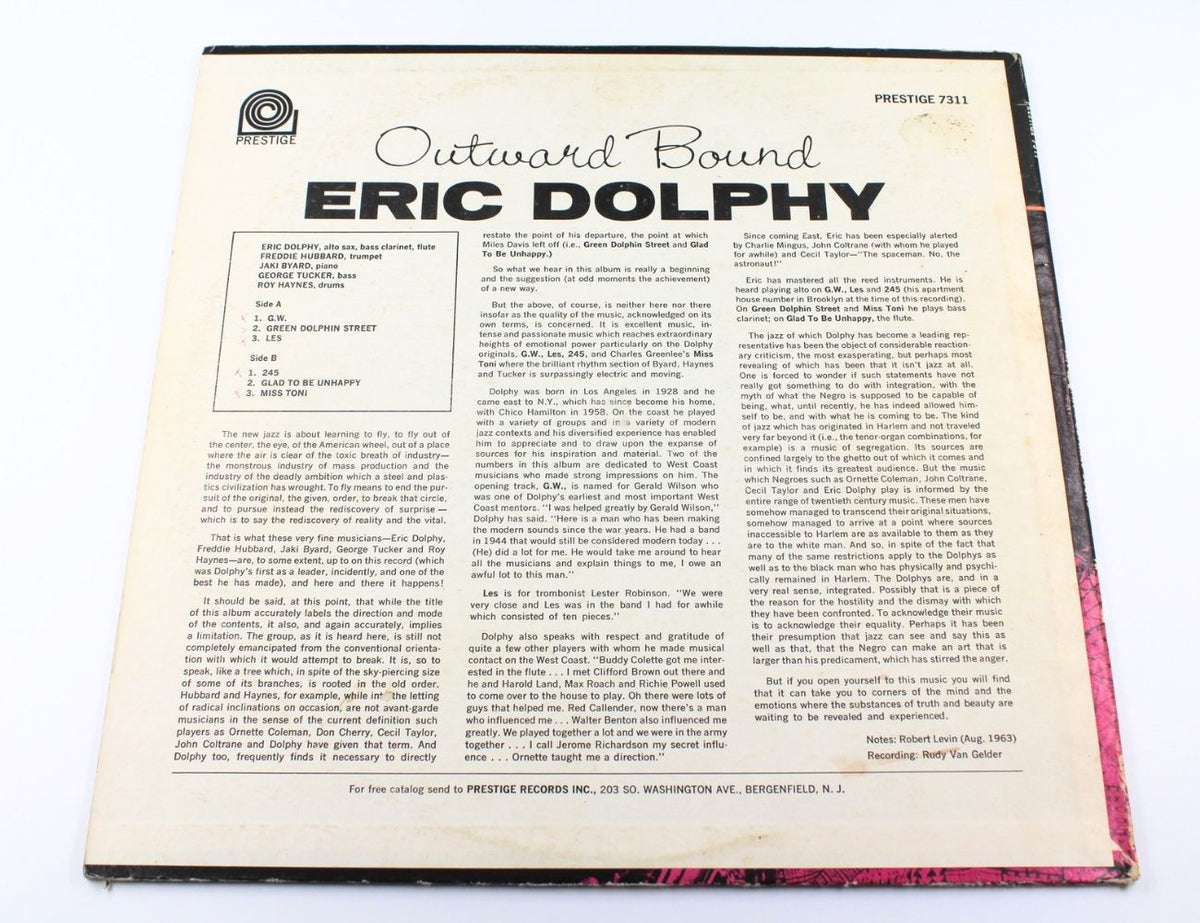 Eric Dolphy Quintet - Outward Bound